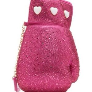 Betsey Johnson Kitsch Fighting Boxing Glove Crossbody